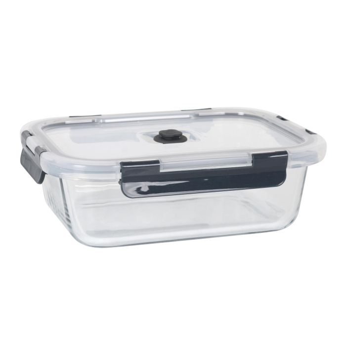 Fiambrera rectangular con tapa Quttin 21x16.1 cm, 1L (6 Unidades) 6