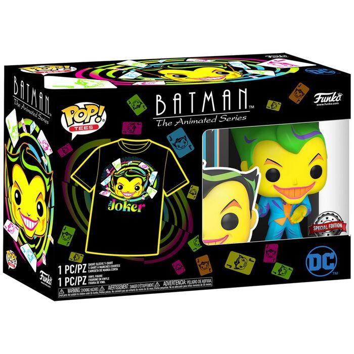 Set figura POP & Tee DC Comics Batman Joker Exclusive 4