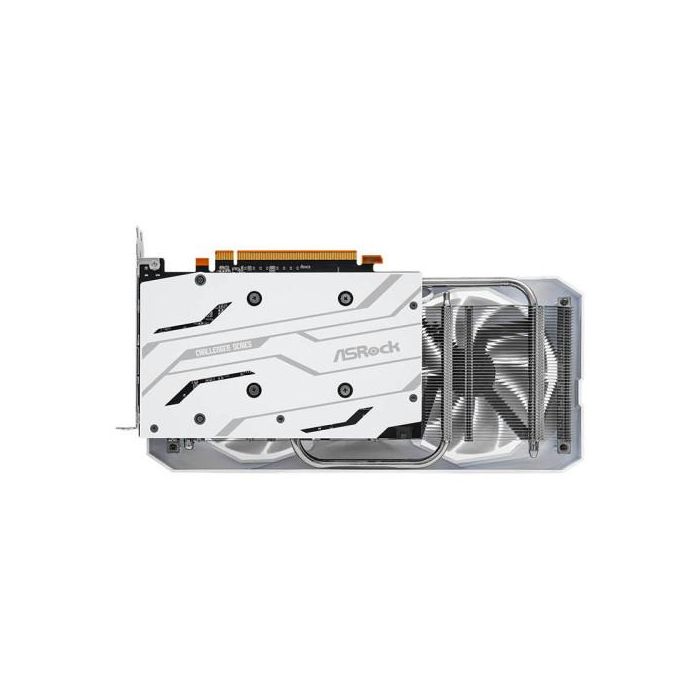 Vga ASRock Rx6600 Clw 8G (White),Amd,Rx6600,8Gb,Gddr6,128Bit,Hdmi+3Dp (2 Ventiladores) 5