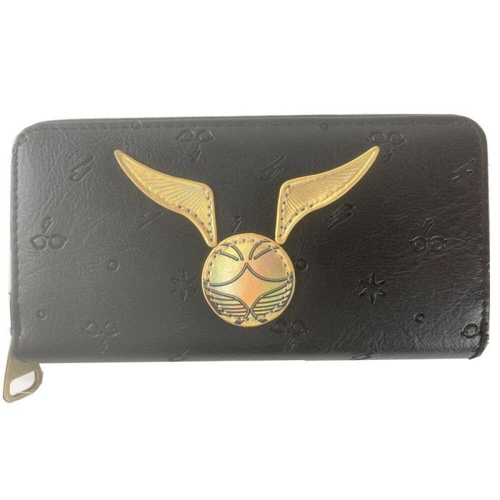 KARACTERMANIA Billetero Harry Potter Wings - 12 Compartimentos para Tarjetas, 2 para Billetes y Monedero con Cremallera - 10x19x2cm