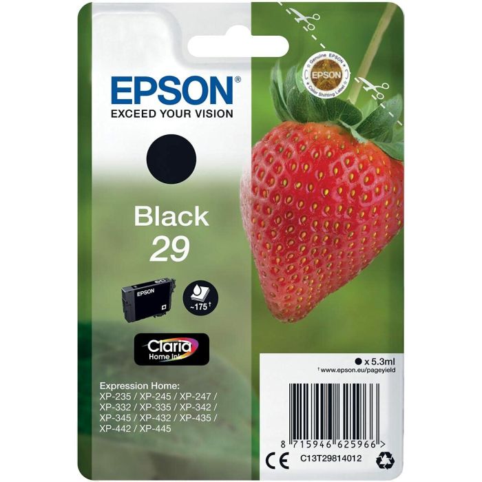 Cartucho de Tinta Original Epson 29 XL Negro (10 Unidades) 1