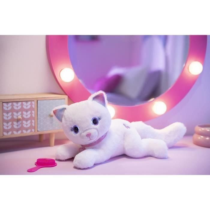 Peluche - Gipsy Toys - Gato Cuty Bella Fashionista - 30cm - Blanco Rosa 4 Peluche - Gipsy Toys - Gato Cuty Bella Fashionista - 30cm - Blanco Rosa 4