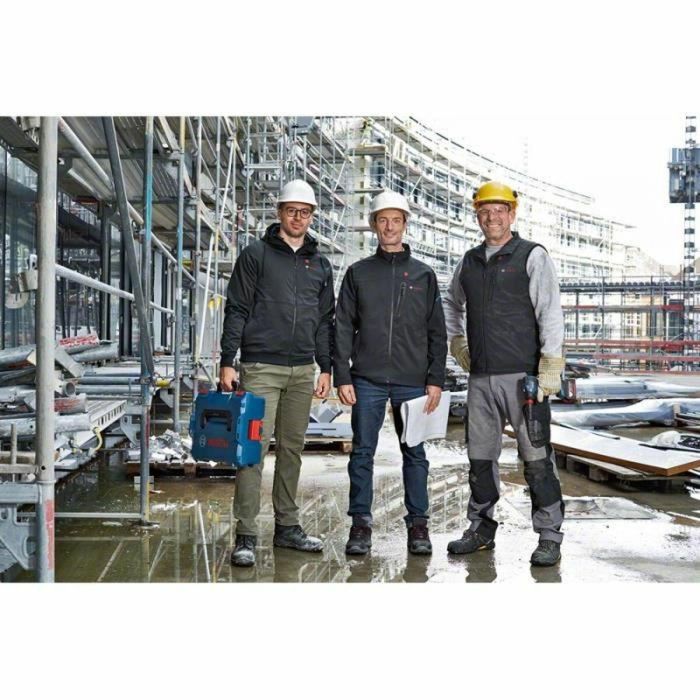 Bosch Professional GHH 12 + 18V XA Chaqueta Térmica Calefactable con Capucha, 3 Zonas, 3 Niveles Calor, USB, Talla 2XL 2 Bosch Professional GHH 12 + 18V XA Chaqueta Térmica Calefactable con Capucha, 3 Zonas, 3 Niveles Calor, USB, Talla 2XL 2