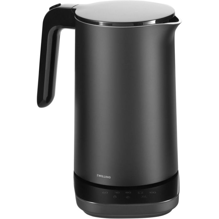 Zwilling Hervidor Eléctrico ENFINIGY, 1.5L, 1850W, Negro, con Termostato y Apagado Automático