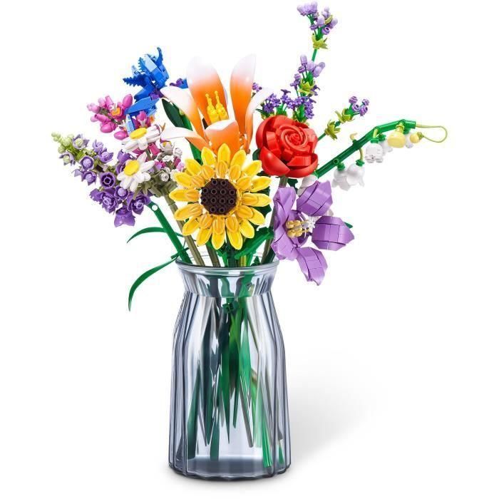 Juego de construcción - ZURU - Flores Largas - 243 piezas máximo - 10 diseños - Ramo para armar 4 Juego de construcción - ZURU - Flores Largas - 243 piezas máximo - 10 diseños - Ramo para armar 4