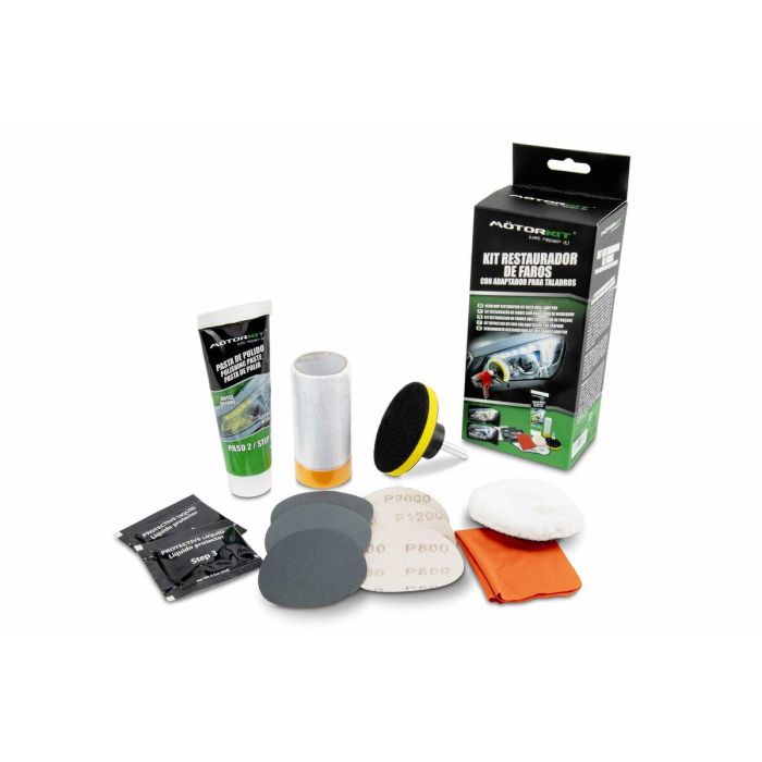 Restaurador de Faros Motorkit MOT1005 Taladro 13 Restaurador de Faros Motorkit MOT1005 Taladro 13