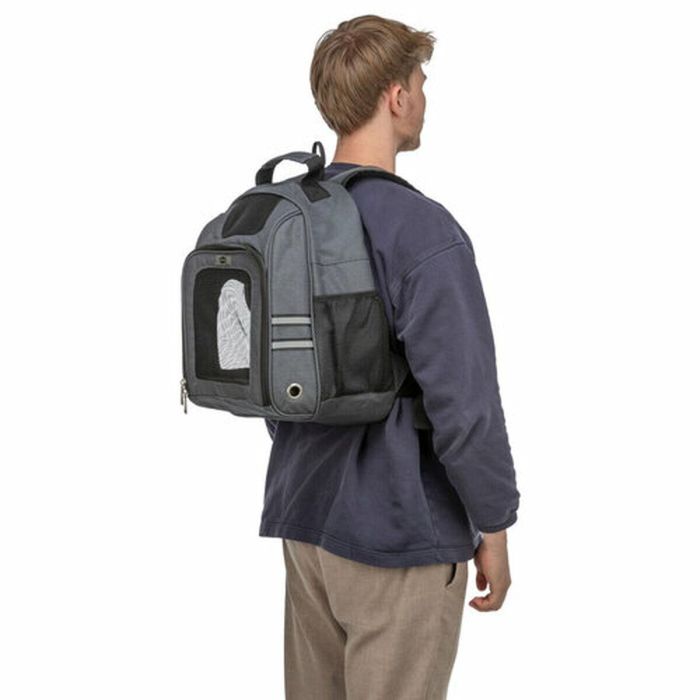 Mochila para Mascotas Trixie Gris 34 × 44 × 26 cm 3