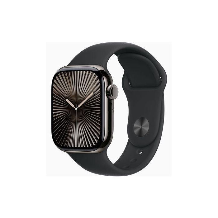 Apple Watch Series 10 GPS + Cellular - Reloj Inteligente con Monitor de Salud y Deporte, Pantalla Retina LTPO3 OLED, Titanio Reciclado 1 Apple Watch Series 10 GPS + Cellular - Reloj Inteligente con Monitor de Salud y Deporte, Pantalla Retina LTPO3 OLED, Titanio Reciclado 1