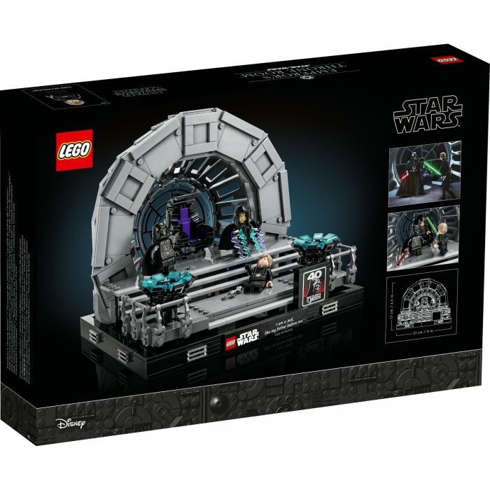 Lego Star Wars 75352 diorama del Emperor's Throne Hall, modelo con láser 12 Lego Star Wars 75352 diorama del Emperor's Throne Hall, modelo con láser 12