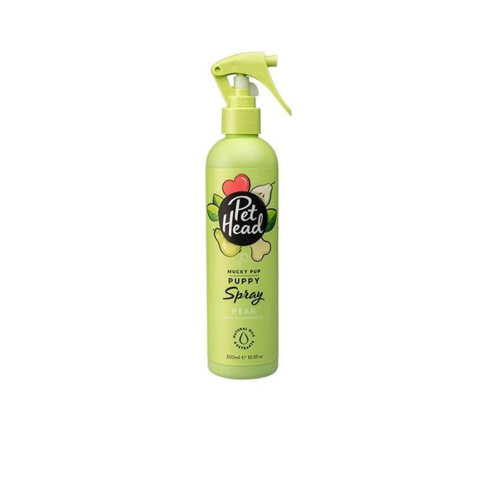 Pet Head Spray Mucky Puppy para cachorros - Limpia y deja el pelaje suave con buen olor 300ml Pet Head Spray Mucky Puppy para cachorros - Limpia y deja el pelaje suave con buen olor 300ml
