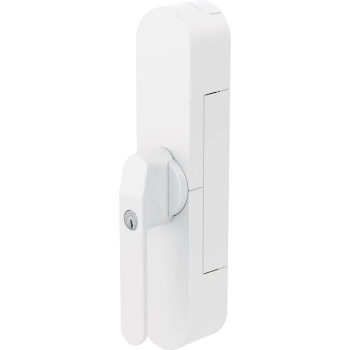Abus WINTECTO One FCA4100 W CerrADURA de seguridad para puerta de terraza con tecnología SmartX, sensor de alarma 3D y control mediante app Abus WINTECTO One FCA4100 W CerrADURA de seguridad para puerta de terraza con tecnología SmartX, sensor de alarma 3D y control mediante app