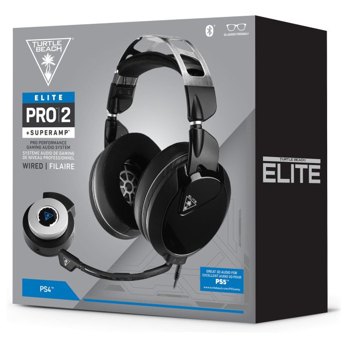 Turtle Beach Elite Pro 2 + Super Amp Set Auriculares Inalámbrico y Alámbrico para PS4 Negro 7