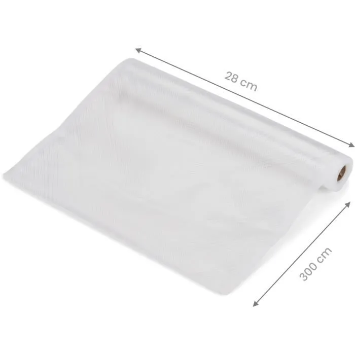 Livoo DOM505 Juego de 2 rollos de vacío universales - 28 cm x 3 m - Compatible con máquinas universales 1