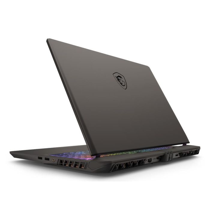 MSI 9S7-1824B4-648 Portátil 18" Quad HD+ Intel Core Ultra 9 275HX 32GB DDR5 1TB SSD NVIDIA RTX 5080 Wi-Fi 7 Windows 11 Gris 3