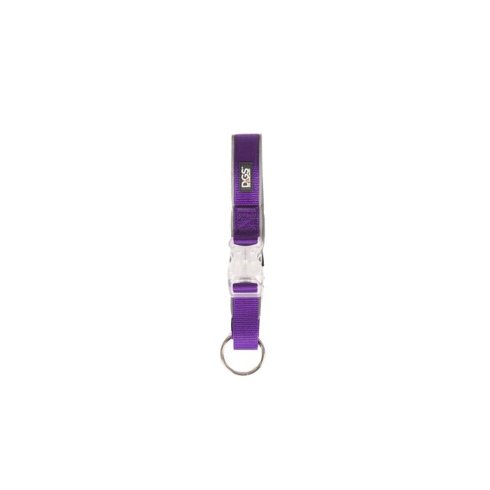 Dog Gone Smart Collar Comet para Perro, Luminoso LED Recargable USB, Alta Visibilidad, Nylon Impermeable Morado Talla M (41-51 cm) 1 Dog Gone Smart Collar Comet para Perro, Luminoso LED Recargable USB, Alta Visibilidad, Nylon Impermeable Morado Talla M (41-51 cm) 1