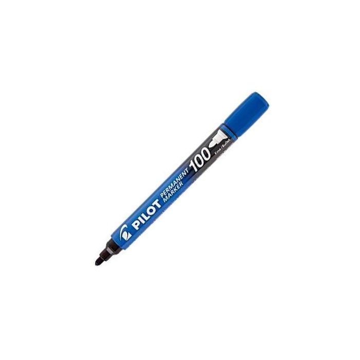 Pilot Rotulador Permanente SCA-100 Azul (12 Unidades) (12 Unidades)