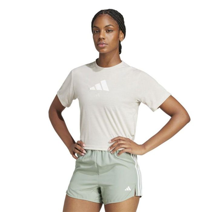 Camiseta de Manga Corta Mujer Adidas Fitness 5-6 Años 5