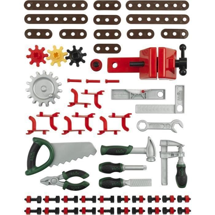 BOSCH GM Banco de trabajo Mecanic-Shop con 77 accesorios, educativo, para niños 3+ años 2