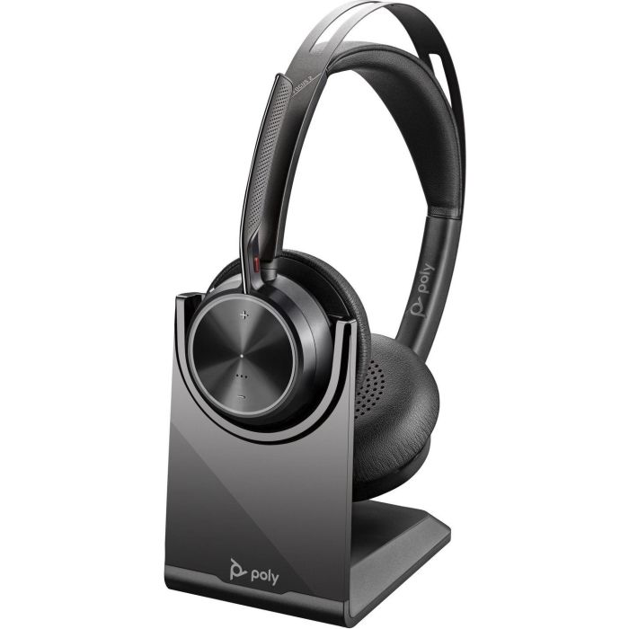 HP Poly VFOCUS2 USB-C Headset with charge stand 1