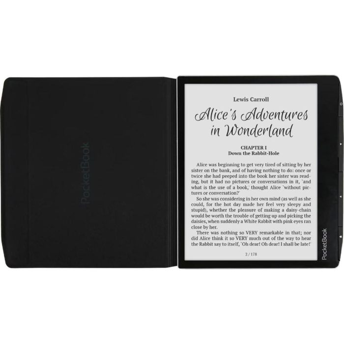 Funda para Tablet PocketBook HN-FP-PU-700-GG-WW 7" Negro 4 Funda para Tablet PocketBook HN-FP-PU-700-GG-WW 7" Negro 4