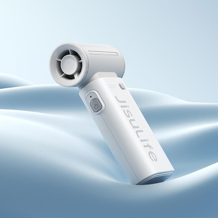 Jisulife Life 9 Ventilador Portátil Recargable con Batería 3600 mAh, hasta 12h Autonomía, 5 Velocidades, Gris 8 Jisulife Life 9 Ventilador Portátil Recargable con Batería 3600 mAh, hasta 12h Autonomía, 5 Velocidades, Gris 8