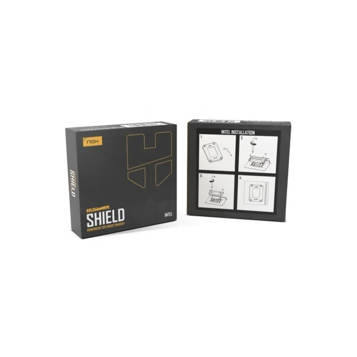 NOX NXHUMMERSHIELDINT Soporte CPU Negro Acero 4
