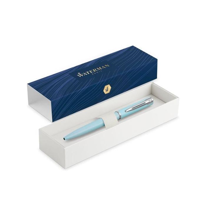 Waterman Bolígrafo Allure Pastel Punta Media Estuche De Regalo Lacado Azul Waterman Bolígrafo Allure Pastel Punta Media Estuche De Regalo Lacado Azul