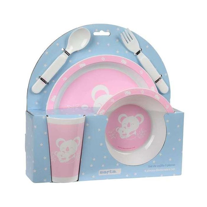 Set de vajilla infantil Safta Koala Poliéster 26 x 26 x 9 cm 0 Set de vajilla infantil Safta Koala Poliéster 26 x 26 x 9 cm 0