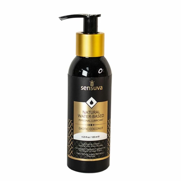 Lubricante Con Base de Agua Sensuva Exotic Coconut 125 ml