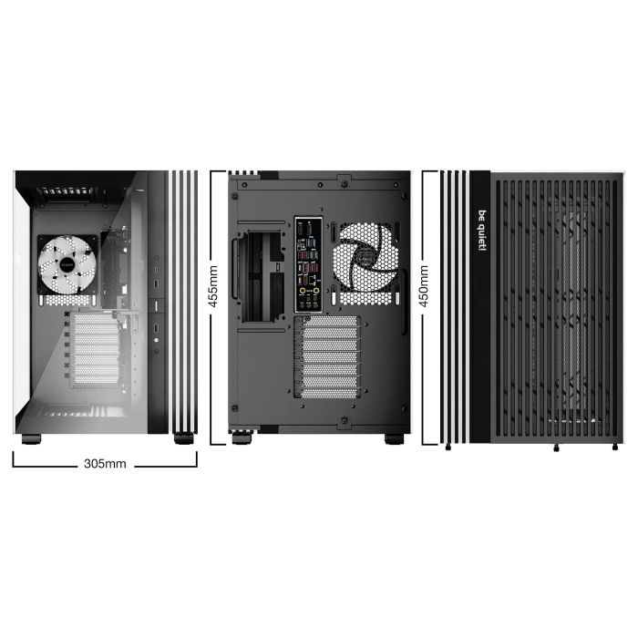 Be Quiet! LIGHT BASE 600 LX Black Midi Tower con Iluminación para Gaming ATX