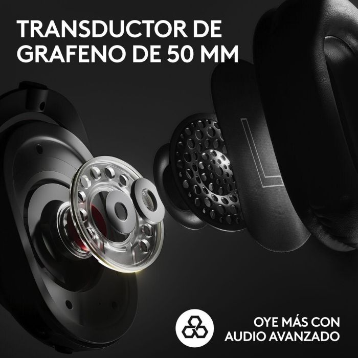 Logitech G LOG1696071443427 Auriculares Gaming PRO X 2 Lightspeed Inalámbricos Negros 7 Logitech G LOG1696071443427 Auriculares Gaming PRO X 2 Lightspeed Inalámbricos Negros 7