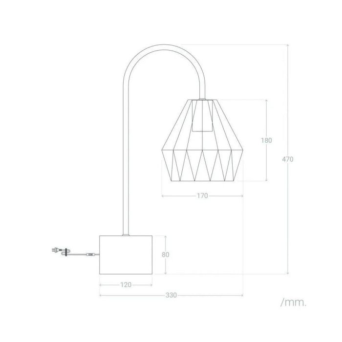 Lámpara de Mesa "Uluberiya" [SKD-T1008] 5