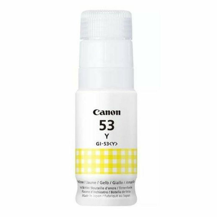 CANON Tinta GI-53Y: Pixma G550 G650 amarillo CANON Tinta GI-53Y: Pixma G550 G650 amarillo
