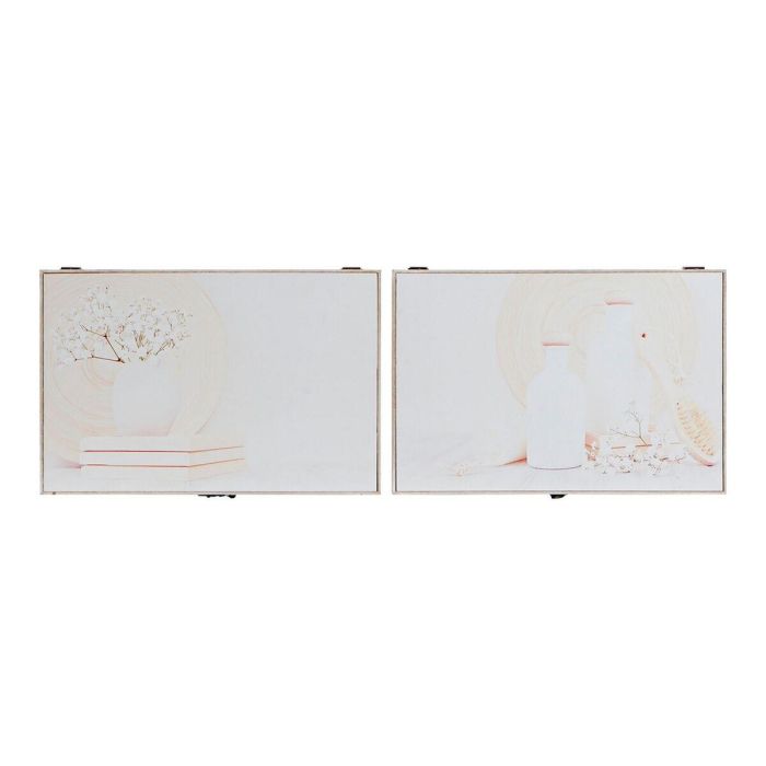 Tapa Contador Scandi DKD Home Decor Beige 6 x 32 x 46 cm (2 Unidades) Tapa Contador Scandi DKD Home Decor Beige 6 x 32 x 46 cm (2 Unidades)