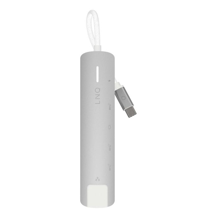 Hub USB Linq Byelements LQ49061 Blanco Gris 5 Hub USB Linq Byelements LQ49061 Blanco Gris 5