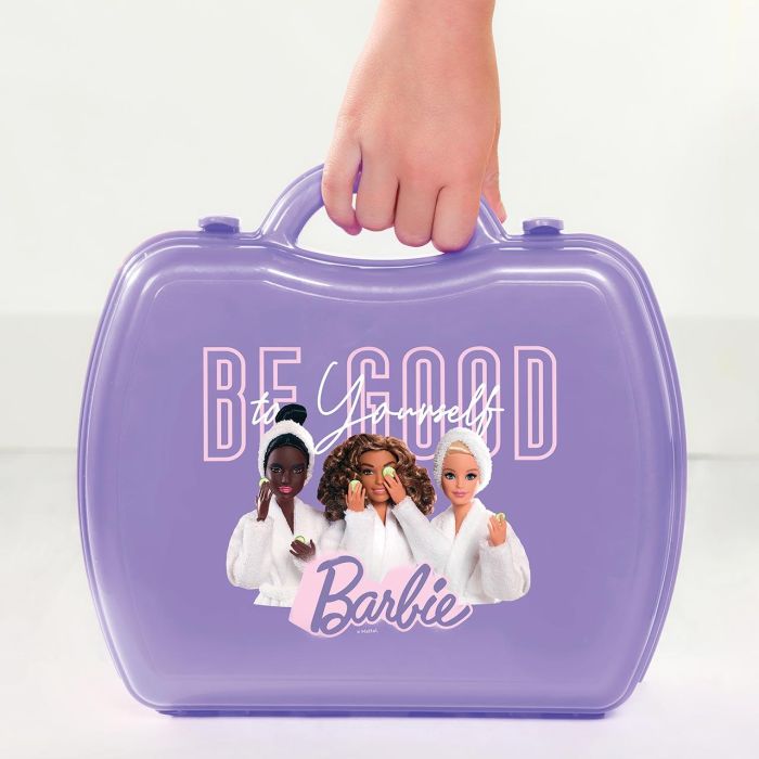 Barbie 00925 Maletín de Belleza Glam Cefa con más de 20 accesorios para personalizar tu estilo y asiento para tu Barbie, Juguete +3 años 3 Barbie 00925 Maletín de Belleza Glam Cefa con más de 20 accesorios para personalizar tu estilo y asiento para tu Barbie, Juguete +3 años 3
