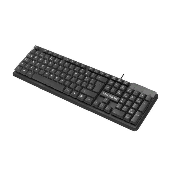 Anima Teclado Profesional AK0ES Membrana USB 2.0 Compatible Windows/Mac/Linux Diseño Ecológico 1