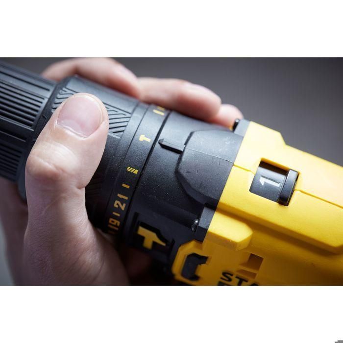 Taladro atornillador de impacto 50 Nm - Litio 18V - 2 Baterías 2Ah - STANLEY FATMAX V20 - SFMCD711D22-QW 3