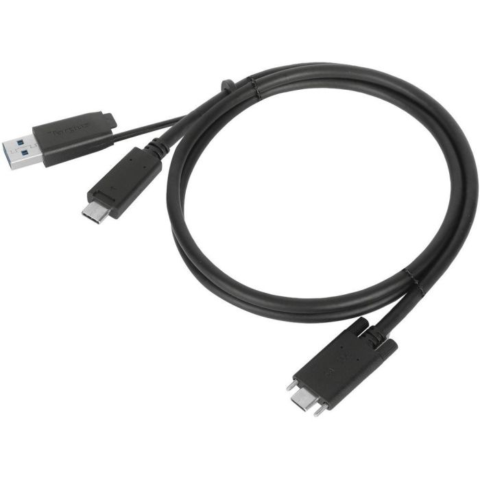 TARGUS 1m USB-C to USB-C Dock Cable and USB-A Tether Adapter 5 TARGUS 1m USB-C to USB-C Dock Cable and USB-A Tether Adapter 5