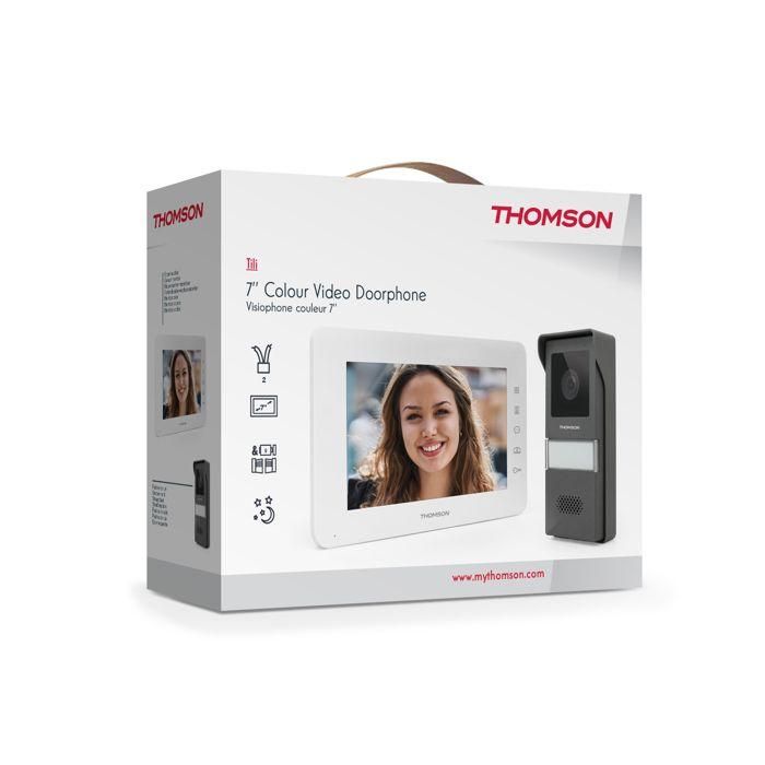 Videoportero THOMSON color 2 hilos pantalla 7" control dual Tili 4 Videoportero THOMSON color 2 hilos pantalla 7" control dual Tili 4