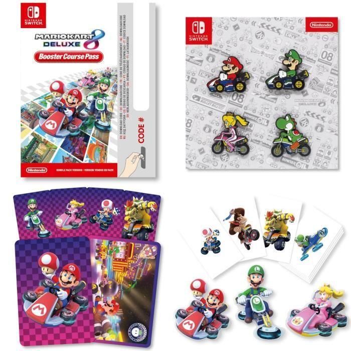 Juego de pases de circuitos adicionales de Mario Kart 8 Deluxe - Edición estándar | Juego de Nintendo Switch 1 Juego de pases de circuitos adicionales de Mario Kart 8 Deluxe - Edición estándar | Juego de Nintendo Switch 1
