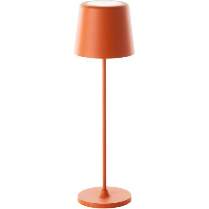 KAAMI BRILLIANT Lámpara de mesa LED - Naranja - Exterior - 2W - IP44 - Metal/Plástico 2