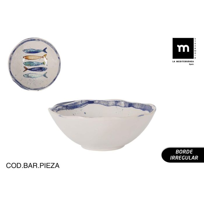 La Mediterranea Bol Peixe Iberica Brillo 16 cm (24 Unidades) La Mediterranea Bol Peixe Iberica Brillo 16 cm (24 Unidades)