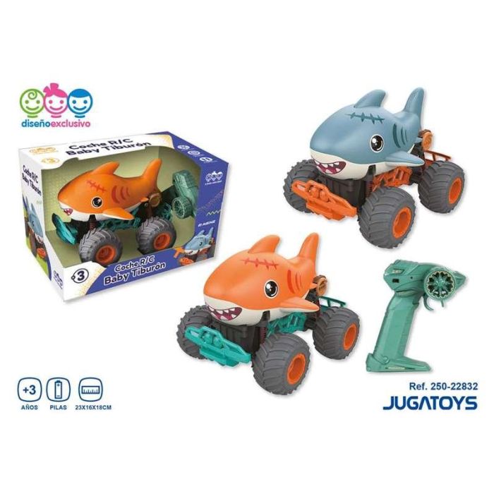 Coche radio control baby tiburón 23x16x18cm - modelos surtidos Coche radio control baby tiburón 23x16x18cm - modelos surtidos