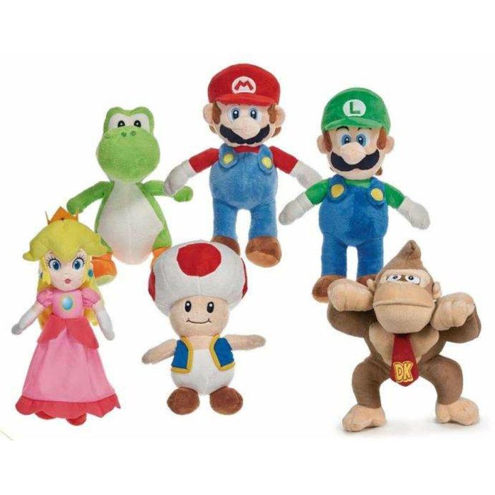 Peluche super mario 22cm - modelos surtidos