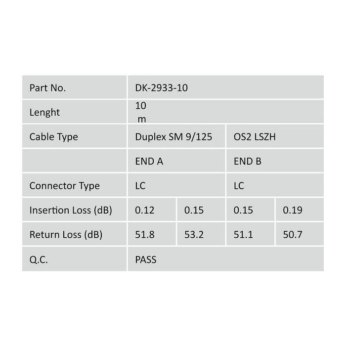 Digitus LC - LC, 9/125µ, Yellow, Duplex, 10m 2 Digitus LC - LC, 9/125µ, Yellow, Duplex, 10m 2