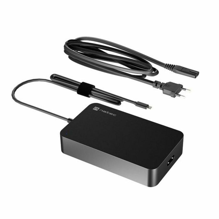 NATEC Grayling Adaptador e Inversor de Corriente Interior 90W para Portátil Negro 110-240V 1 NATEC Grayling Adaptador e Inversor de Corriente Interior 90W para Portátil Negro 110-240V 1