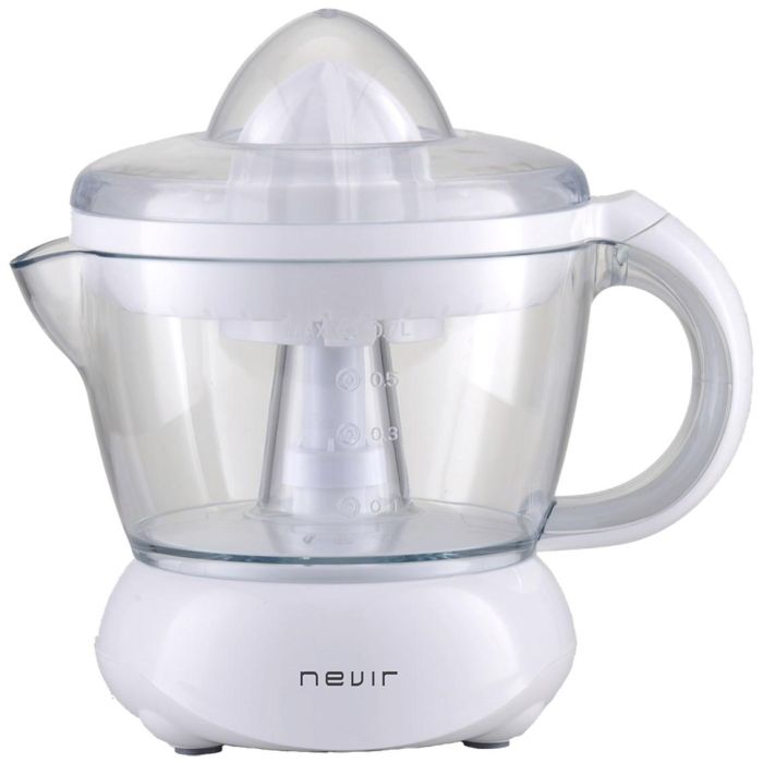 Nevir Exprimidor NVR-1097E 40W, 0.7L, Giro en Ambos Sentidos, Función Pulse, Jarra Extraíble