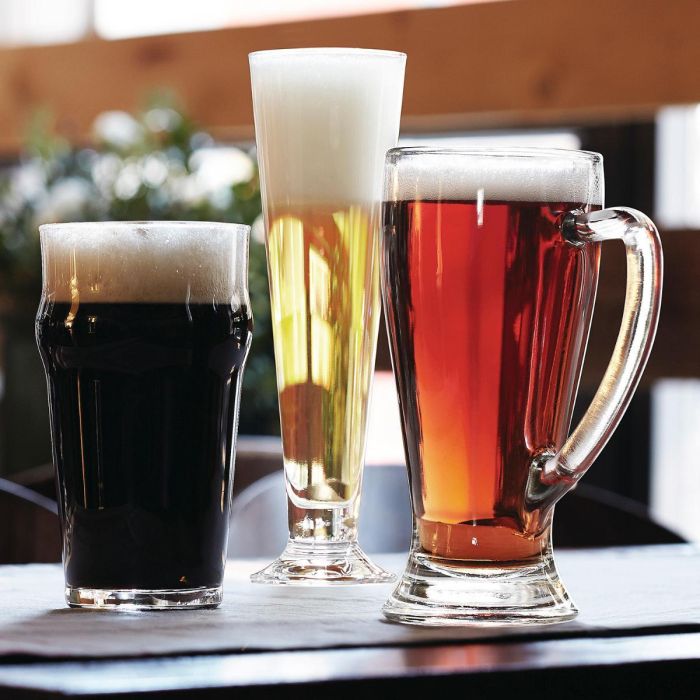 Bormioli Rocco Jarras Cerveza Vidrio Transparente Baviera, Set de 6 x 39 cL, Apto Lavavajillas, Fabricado en Italia 2