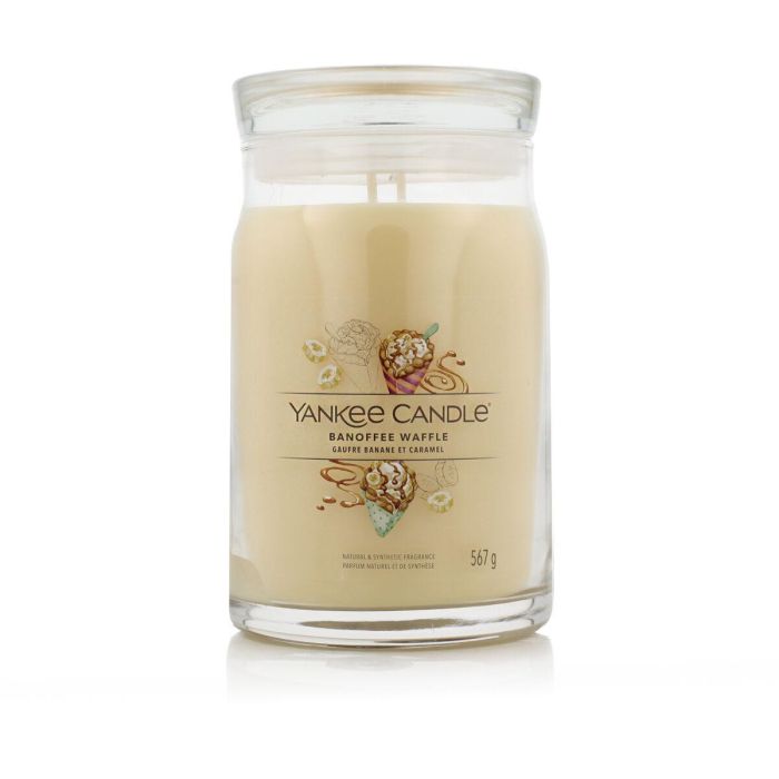 Vela Perfumada Yankee Candle Signature Large Jar Banoffee Waffle 567 g